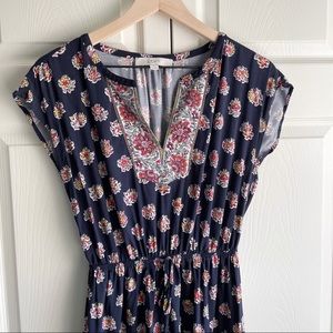 Navy Loft Floral Sundress